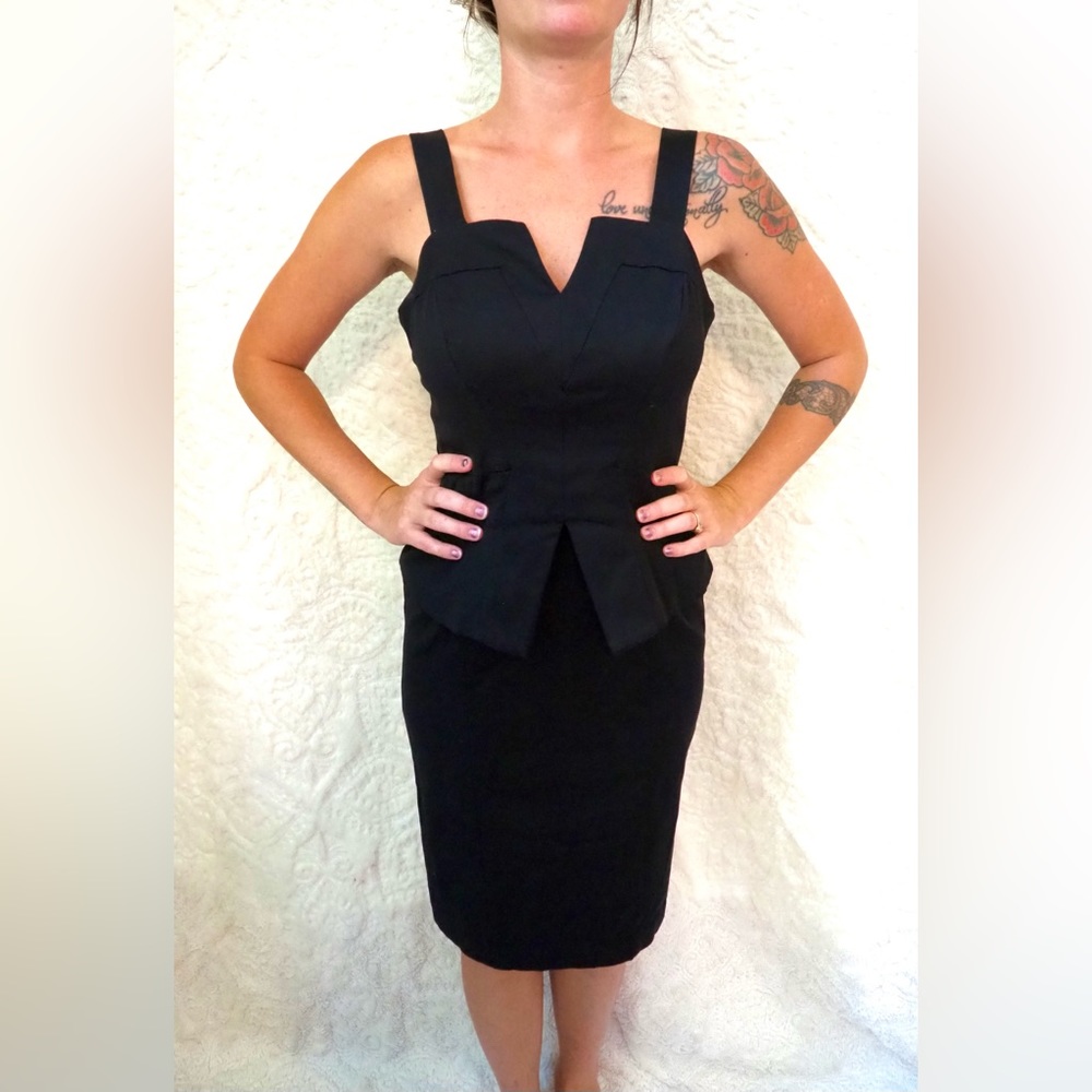 White House Black Market little black dress! Super flattering on.